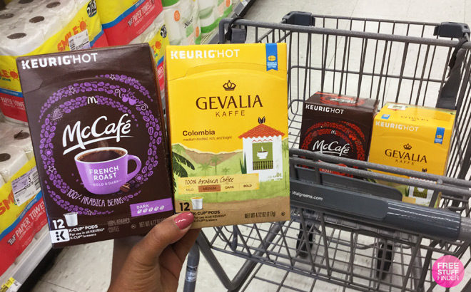 McCafe or Gevalia K-Cups for ONLY $3.99 (Reg $8) at Walgreens - Just 33¢ per K-Cup!