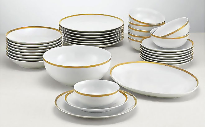 Macy's: Martha Stewart 34-Piece Entertaining Set JUST $100 (Reg $560) + FREE Shipping