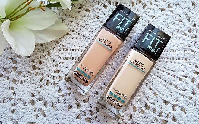 Maybelline Fit Me Foundation JUST $2.39 Each at Amazon (Multiple Shade Options!)