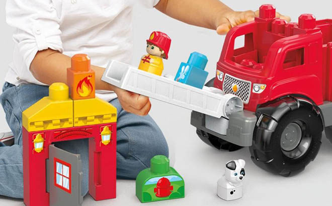 Mega Bloks Fire Truck Rescue Building Set Only $9.99 at Walmart (Regularly $20)