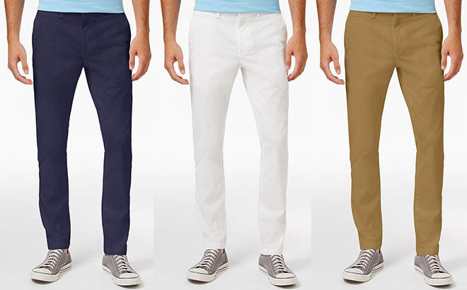 American Rag Men's Stretch Chino Pants for Only $15.75 at Macy's (Regularly $30)