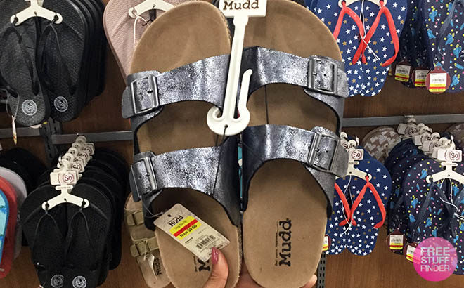 Mudd Women's Double-Buckle Slide Sandals JUST $7.68 at Kohl's (Reg $24)