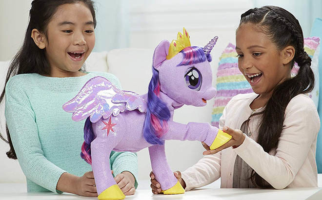 Amazon: My Little Pony Interactive Plush Toy Just $64.97 + FREE Shipping (Reg $130)