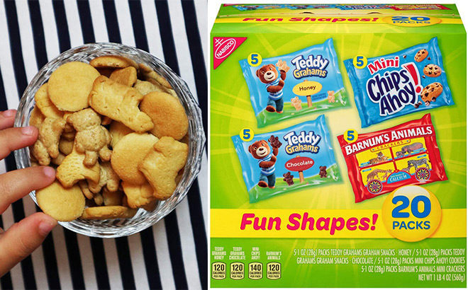 Nabisco Cookie & Cracker Mix 20-Count Bags Only $6.63 + FREE Shipping (30¢ per Bag!)