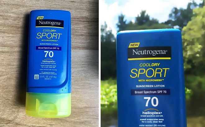 Neutrogena CoolDry Sport Sunscreen Lotion ONLY $6 (Regularly $12) on Amazon