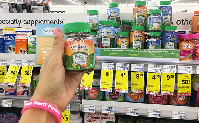 FREE One A Day Nature’s Medley Vitamins at CVS (Regularly $6.19) - Print Now!