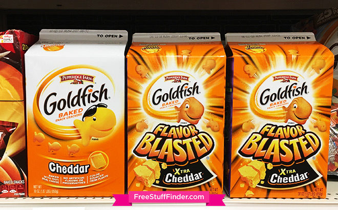 HUGE Goldfish Cartons Only $3.99 at Kroger - Reg $7 (9/28 & 9/29 Only) – Load Now!