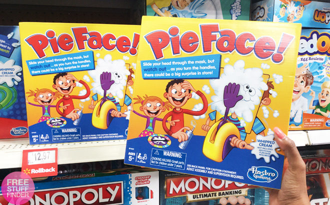 Up to 50% Off Board Games for the Family - Monopoly Junior, Pie Face, Pictionary