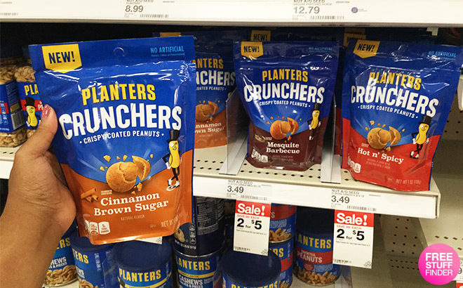 Planters Crunchers Only 50¢ at Target (Regularly $3.49)