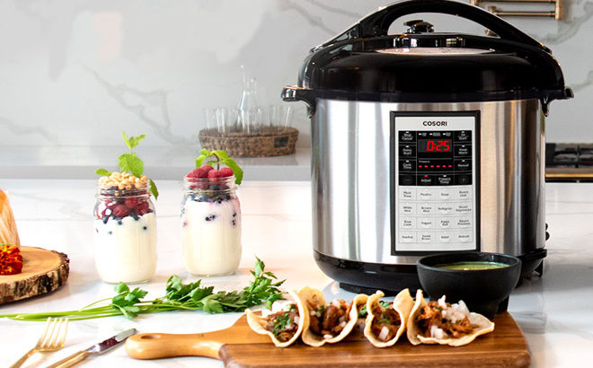 Multi-Functional 8-Quart Programmable Pressure Cooker Just $59.99 (Reg $100)
