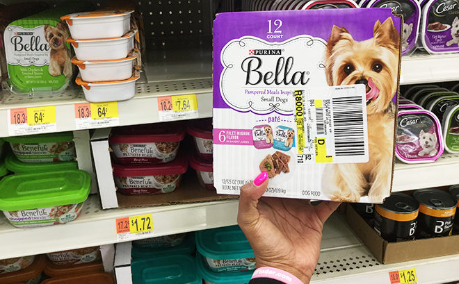 Walmart: Purina Bella Wet Dog Food Trays ONLY 22¢ Each (Regularly 63¢)