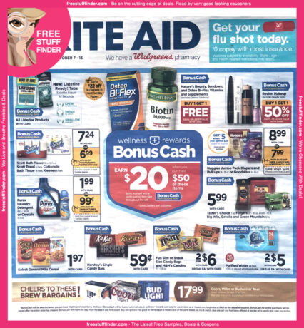 *HOT* Rite Aid Ad Preview (Week 10/7 – 10/13)