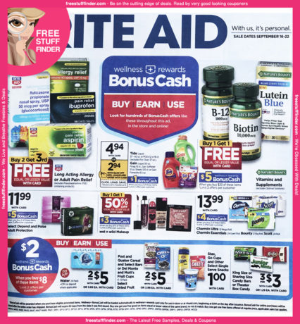 *HOT* Rite Aid Ad Preview (Week 9/16 – 9/22)