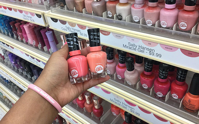 Sally Hansen Miracle Gel & XtremeWear Nail Polishes Only $1.82 at Rite Aid (Reg $10)