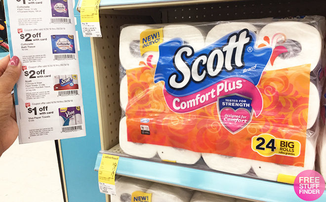 Scott Comfort Plus Toilet Paper 24-Count for JUST $6.25 at Walgreens (Starts Week 9/9)