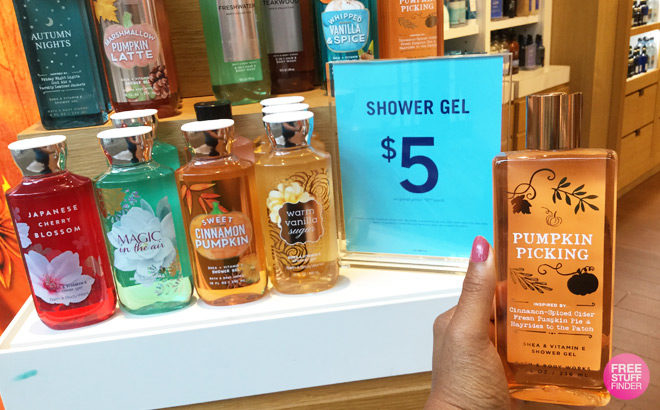 Bath & Body Works: Shower Gels JUST $5 (Regularly $12.50) – Today Only!