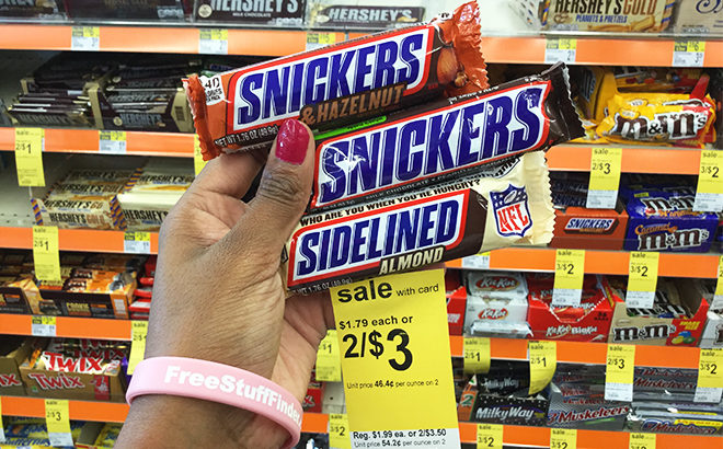 Snickers Candy Bars ONLY 42¢ at Walgreens (Reg $1.79) - Print Now!