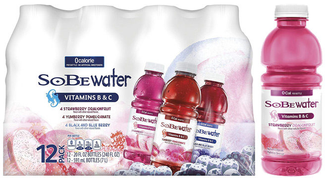 Amazon: SoBeWater Variety Pack ONLY $9.45 + FREE Shipping - 79¢ per Bottle!