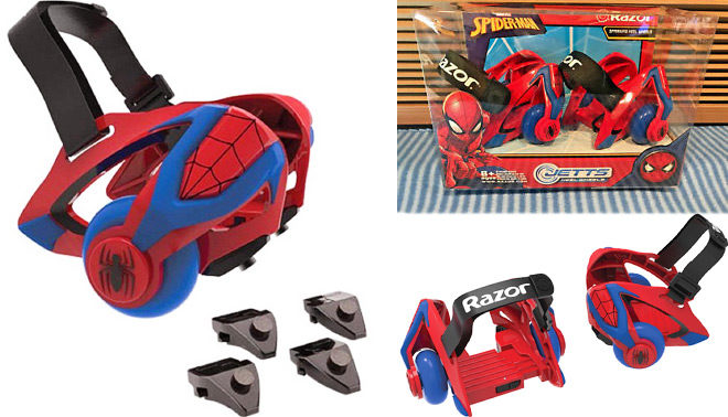 Razor Spider-Man Jetts Heel Wheels Only $17 at Walmart.com (Regularly $40)