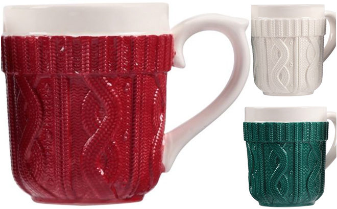 Sweater Mug 4-Pack Only $4.98 (Reg $11)