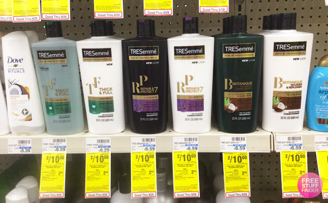 Tresemme Premium Hair Care ONLY $1.50 Each at CVS (Regularly $6.59)