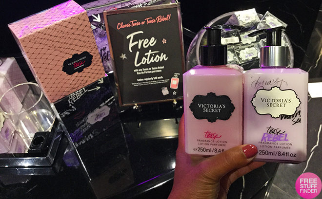 Victoria’s Secret: Free Tease Lotion with Tease Perfume Purchase ($25 Value!)