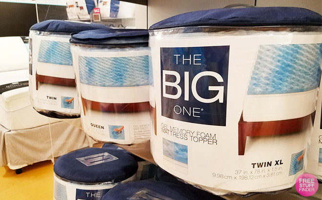 The Big One Memory Foam Mattress Topper $27.99 (Reg $80) at Kohl's + FREE Shipping