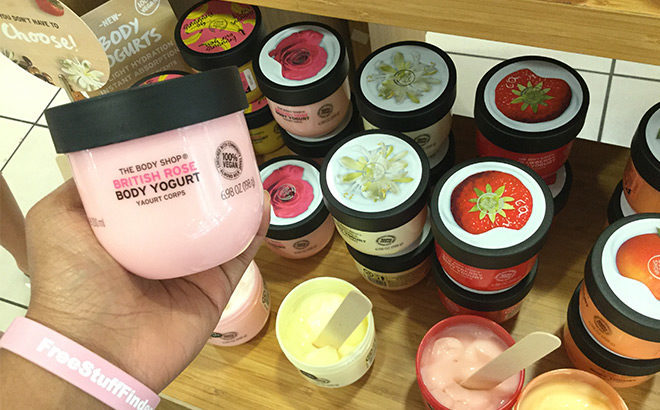 The Body Shop: Body Yogurts Only $10 + FREE Shipping (Reg $15) - Today Only!