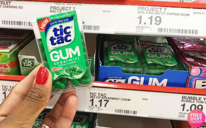 Tic Tac Gum Singles at Target JUST 4¢ Each (Regularly $1.17) - Print Coupon Now!