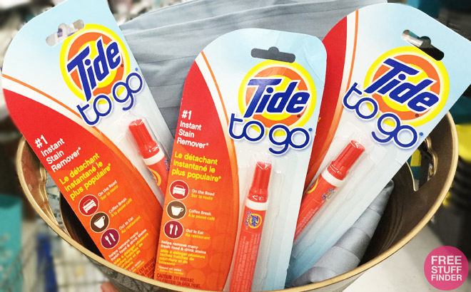 FREE Tide To Go Instant Stain Remover Pen + FREE Store Pickup (New TCB Members)