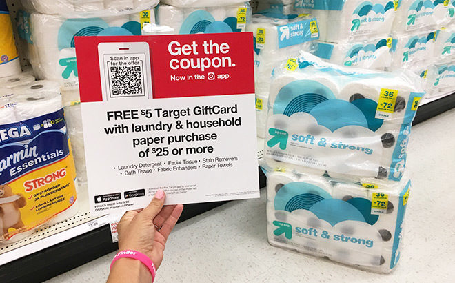 Up & Up Double Roll Toilet Paper 36-Count Only $10.32 at Target (Regularly $13.49)