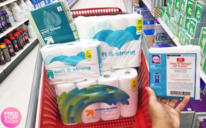 Up & Up Toilet Paper, Paper Towels & Facial Tissue for JUST $19.20 at Target - STOCK UP!