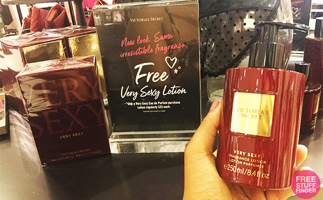 Victoria’s Secret: FREE Very Sexy Lotion with Perfume Purchase