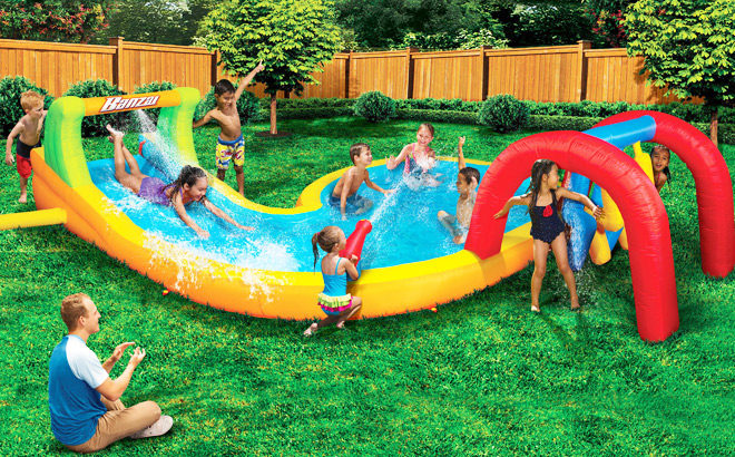 Banzai Water Park Splash Zone ONLY $259.99 + FREE Shipping (Reg $400)