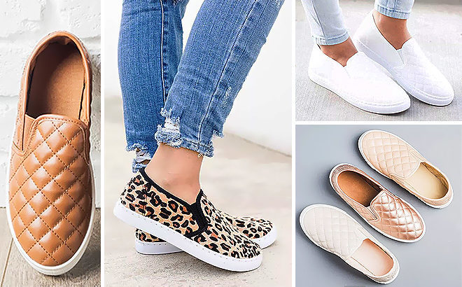Women’s Slip-On Sneakers JUST $21.99 (Reg $50) Cool Styles - Today ONLY!