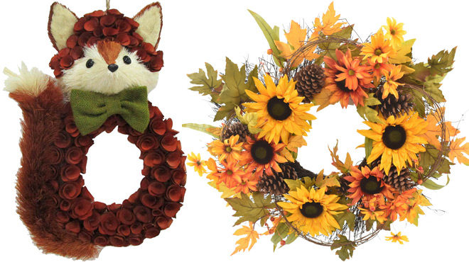 80% Off Blooming Autumn Fall Wreaths at Joann (Today ONLY!)