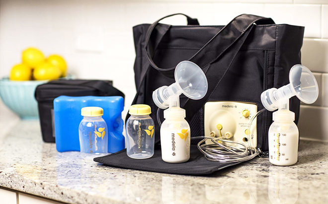 Medela Double Electric Breast Pump & Tote ONLY $199.97 (Reg $300) + FREE Shipping