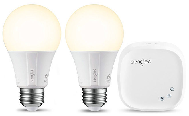 Sengled Smart LED Light Bulbs 2-Pack & Hub JUST $27.99 (Reg $40) Today Only!