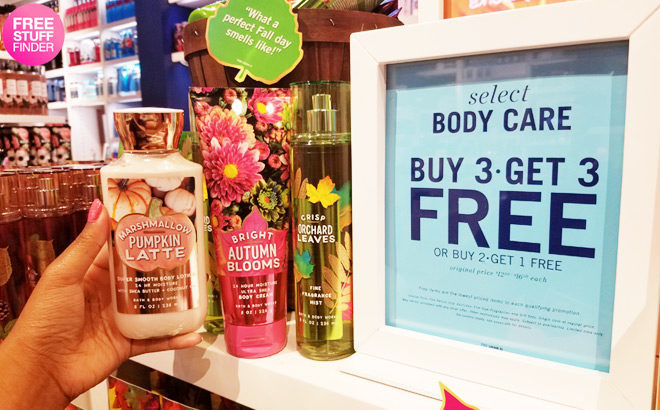 Bath & Body Works: Body Care ONLY $4.58 (Regularly $12.50) – Today Only!