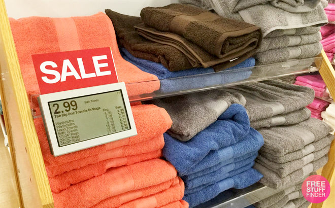 Kohl’s: The Big One Bath Towels & Pillows JUST $2.54 + FREE Pickup (Regularly $10)