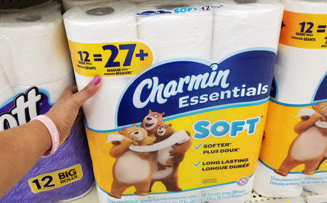 Walgreens Online: Charmin Essentials Toilet Paper 12-Pack Just 34¢ per Giant Roll!