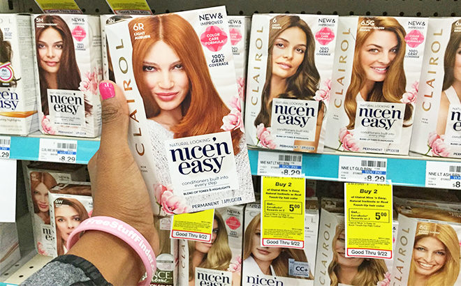 Clairol Nice n Easy Hair Color ONLY $2.79 (Regularly $8.29) at CVS