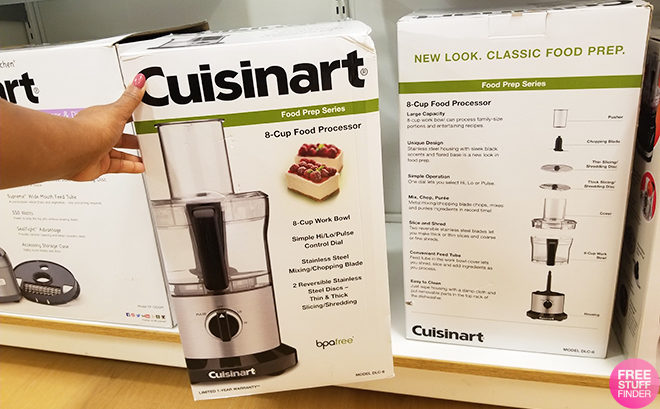 Cuisinart 8-Cup Food Processor JUST $48.99  (Regularly $100) + FREE Shipping at Kohl's