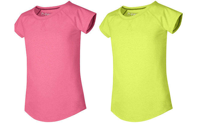 Hanes: Girl’s X-Temp V-Notch Tees Starting at JUST $2.39 (Reg $8) + FREE Shipping