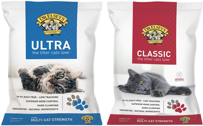 FREE Dr. Elsey’s Precious Cat Litter After Rebate (Up to 40 lbs Bag!)