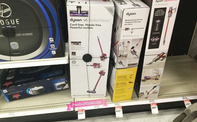 Dyson V6 Motorhead Cord-Free Vacuum for Only $209.99 at Target (Regularly $300)