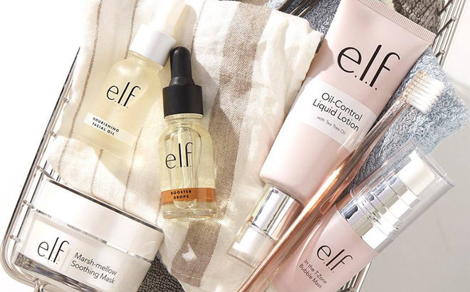 YAY! FREE Shipping on ALL e.l.f. Cosmetics Orders + FREE 3-Piece Set with $25 Purchase