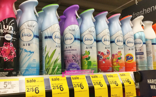 Febreze Air Refreshers Just $1.50 Each at Walgreens (Reg $4) - Just Use Your Phone!