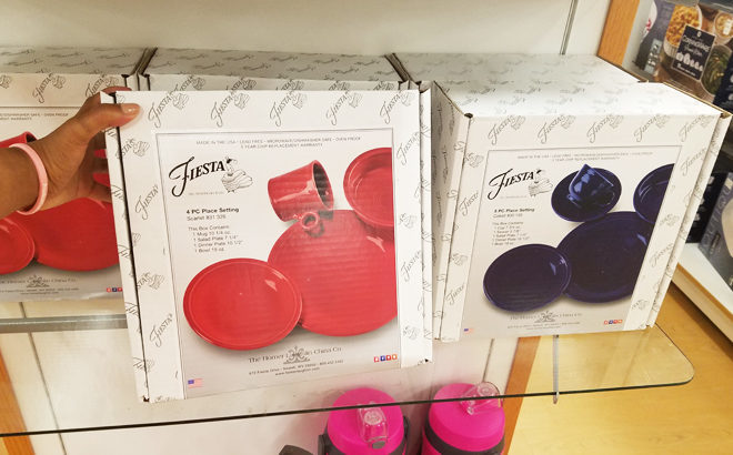 Kohl’s Cardholders: Fiesta 4-Pc Place Setting Just $17.49 + FREE Shipping (Regularly $56)
