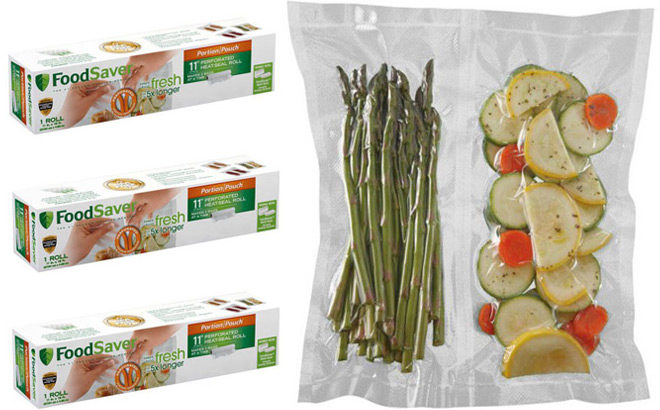 FoodSaver: Buy 3 Get 3 FREE - Vacuum-Seal Rolls ONLY $4.39 Each + FREE Shipping!